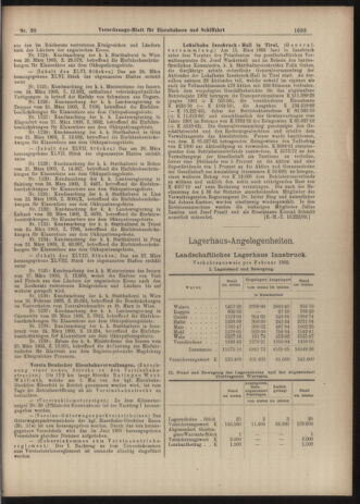 Verordnungs-Blatt für Eisenbahnen und Schiffahrt: Veröffentlichungen in Tarif- und Transport-Angelegenheiten 19030402 Seite: 13