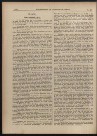 Verordnungs-Blatt für Eisenbahnen und Schiffahrt: Veröffentlichungen in Tarif- und Transport-Angelegenheiten 19030402 Seite: 8