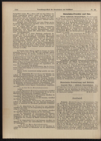 Verordnungs-Blatt für Eisenbahnen und Schiffahrt: Veröffentlichungen in Tarif- und Transport-Angelegenheiten 19030404 Seite: 10