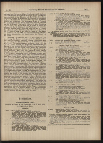 Verordnungs-Blatt für Eisenbahnen und Schiffahrt: Veröffentlichungen in Tarif- und Transport-Angelegenheiten 19030404 Seite: 11