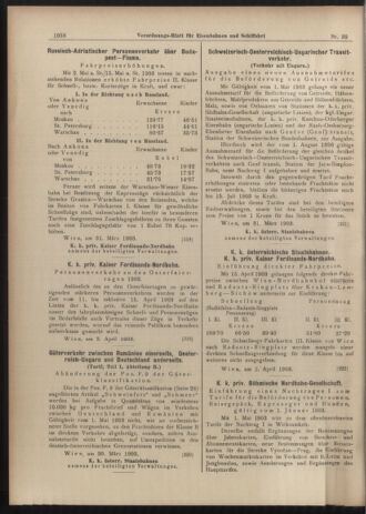 Verordnungs-Blatt für Eisenbahnen und Schiffahrt: Veröffentlichungen in Tarif- und Transport-Angelegenheiten 19030404 Seite: 14