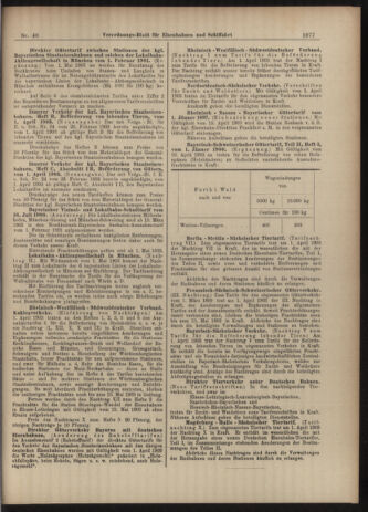 Verordnungs-Blatt für Eisenbahnen und Schiffahrt: Veröffentlichungen in Tarif- und Transport-Angelegenheiten 19030407 Seite: 9