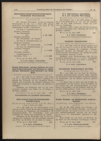 Verordnungs-Blatt für Eisenbahnen und Schiffahrt: Veröffentlichungen in Tarif- und Transport-Angelegenheiten 19030421 Seite: 12