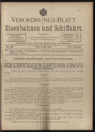 Verordnungs-Blatt für Eisenbahnen und Schiffahrt: Veröffentlichungen in Tarif- und Transport-Angelegenheiten