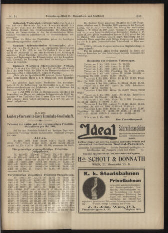 Verordnungs-Blatt für Eisenbahnen und Schiffahrt: Veröffentlichungen in Tarif- und Transport-Angelegenheiten 19030505 Seite: 9