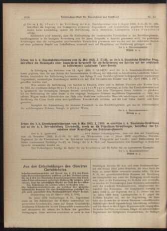 Verordnungs-Blatt für Eisenbahnen und Schiffahrt: Veröffentlichungen in Tarif- und Transport-Angelegenheiten 19030521 Seite: 2