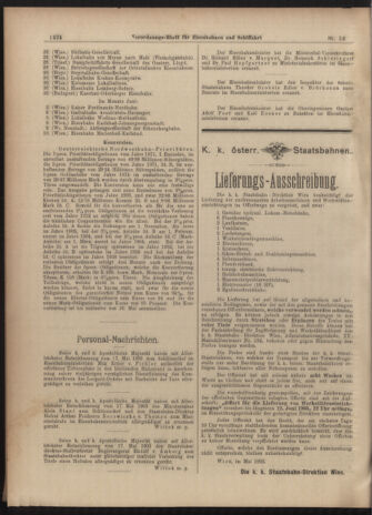 Verordnungs-Blatt für Eisenbahnen und Schiffahrt: Veröffentlichungen in Tarif- und Transport-Angelegenheiten 19030521 Seite: 8