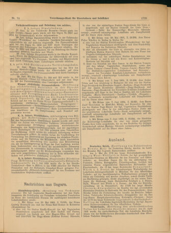 Verordnungs-Blatt für Eisenbahnen und Schiffahrt: Veröffentlichungen in Tarif- und Transport-Angelegenheiten 19030602 Seite: 13