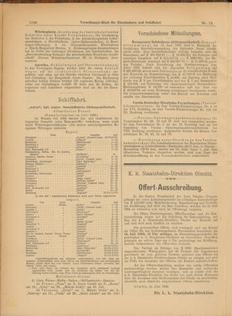 Verordnungs-Blatt für Eisenbahnen und Schiffahrt: Veröffentlichungen in Tarif- und Transport-Angelegenheiten 19030602 Seite: 14