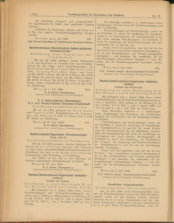 Verordnungs-Blatt für Eisenbahnen und Schiffahrt: Veröffentlichungen in Tarif- und Transport-Angelegenheiten 19030604 Seite: 30