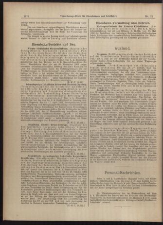 Verordnungs-Blatt für Eisenbahnen und Schiffahrt: Veröffentlichungen in Tarif- und Transport-Angelegenheiten 19030625 Seite: 8