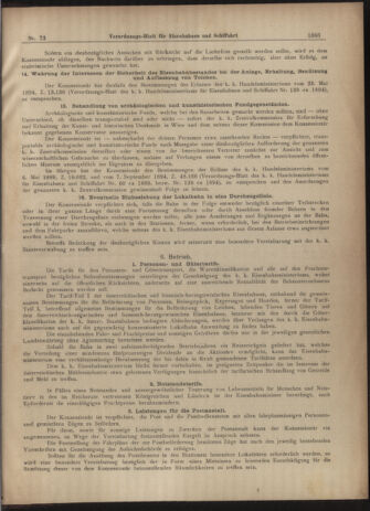 Verordnungs-Blatt für Eisenbahnen und Schiffahrt: Veröffentlichungen in Tarif- und Transport-Angelegenheiten 19030627 Seite: 9