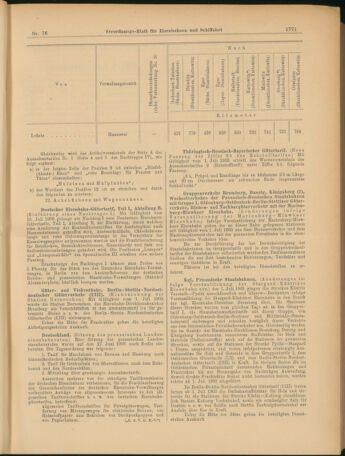 Verordnungs-Blatt für Eisenbahnen und Schiffahrt: Veröffentlichungen in Tarif- und Transport-Angelegenheiten 19030707 Seite: 11