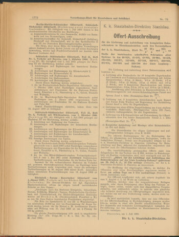 Verordnungs-Blatt für Eisenbahnen und Schiffahrt: Veröffentlichungen in Tarif- und Transport-Angelegenheiten 19030707 Seite: 12