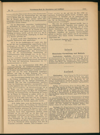 Verordnungs-Blatt für Eisenbahnen und Schiffahrt: Veröffentlichungen in Tarif- und Transport-Angelegenheiten 19030707 Seite: 3