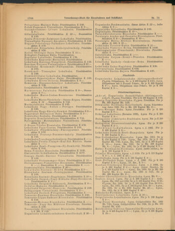 Verordnungs-Blatt für Eisenbahnen und Schiffahrt: Veröffentlichungen in Tarif- und Transport-Angelegenheiten 19030707 Seite: 6