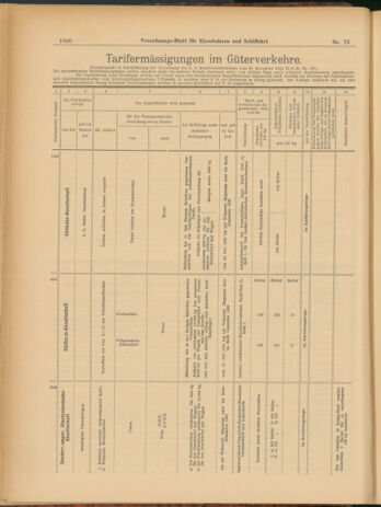 Verordnungs-Blatt für Eisenbahnen und Schiffahrt: Veröffentlichungen in Tarif- und Transport-Angelegenheiten 19030711 Seite: 8