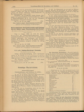 Verordnungs-Blatt für Eisenbahnen und Schiffahrt: Veröffentlichungen in Tarif- und Transport-Angelegenheiten 19030716 Seite: 18