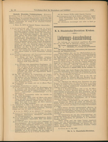 Verordnungs-Blatt für Eisenbahnen und Schiffahrt: Veröffentlichungen in Tarif- und Transport-Angelegenheiten 19030716 Seite: 19