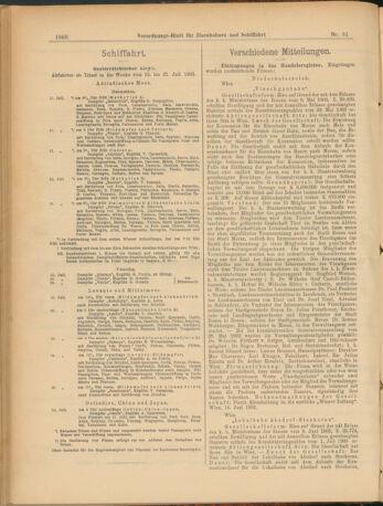 Verordnungs-Blatt für Eisenbahnen und Schiffahrt: Veröffentlichungen in Tarif- und Transport-Angelegenheiten 19030718 Seite: 10