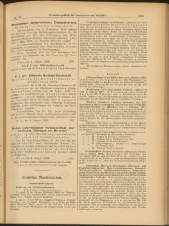 Verordnungs-Blatt für Eisenbahnen und Schiffahrt: Veröffentlichungen in Tarif- und Transport-Angelegenheiten 19030806 Seite: 7