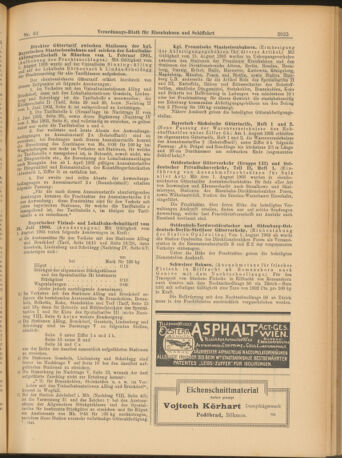 Verordnungs-Blatt für Eisenbahnen und Schiffahrt: Veröffentlichungen in Tarif- und Transport-Angelegenheiten 19030811 Seite: 9