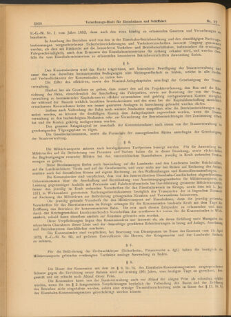 Verordnungs-Blatt für Eisenbahnen und Schiffahrt: Veröffentlichungen in Tarif- und Transport-Angelegenheiten 19030813 Seite: 2