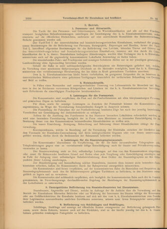 Verordnungs-Blatt für Eisenbahnen und Schiffahrt: Veröffentlichungen in Tarif- und Transport-Angelegenheiten 19030815 Seite: 6