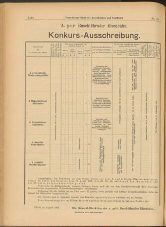 Verordnungs-Blatt für Eisenbahnen und Schiffahrt: Veröffentlichungen in Tarif- und Transport-Angelegenheiten 19030822 Seite: 10