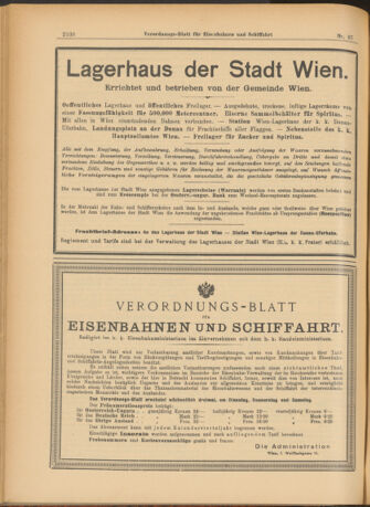 Verordnungs-Blatt für Eisenbahnen und Schiffahrt: Veröffentlichungen in Tarif- und Transport-Angelegenheiten 19030825 Seite: 10