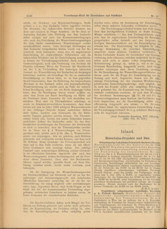 Verordnungs-Blatt für Eisenbahnen und Schiffahrt: Veröffentlichungen in Tarif- und Transport-Angelegenheiten 19030825 Seite: 2