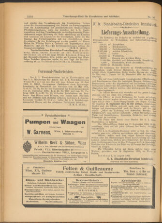 Verordnungs-Blatt für Eisenbahnen und Schiffahrt: Veröffentlichungen in Tarif- und Transport-Angelegenheiten 19030825 Seite: 4