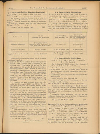 Verordnungs-Blatt für Eisenbahnen und Schiffahrt: Veröffentlichungen in Tarif- und Transport-Angelegenheiten 19030825 Seite: 7