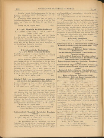 Verordnungs-Blatt für Eisenbahnen und Schiffahrt: Veröffentlichungen in Tarif- und Transport-Angelegenheiten 19030901 Seite: 12