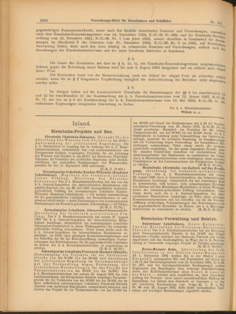 Verordnungs-Blatt für Eisenbahnen und Schiffahrt: Veröffentlichungen in Tarif- und Transport-Angelegenheiten 19030903 Seite: 2