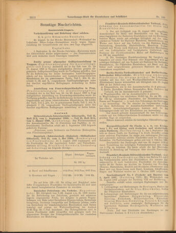 Verordnungs-Blatt für Eisenbahnen und Schiffahrt: Veröffentlichungen in Tarif- und Transport-Angelegenheiten 19030903 Seite: 8