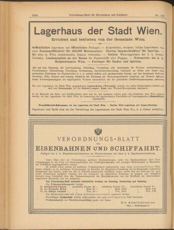 Verordnungs-Blatt für Eisenbahnen und Schiffahrt: Veröffentlichungen in Tarif- und Transport-Angelegenheiten 19030908 Seite: 8