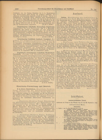 Verordnungs-Blatt für Eisenbahnen und Schiffahrt: Veröffentlichungen in Tarif- und Transport-Angelegenheiten 19030919 Seite: 2