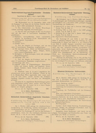 Verordnungs-Blatt für Eisenbahnen und Schiffahrt: Veröffentlichungen in Tarif- und Transport-Angelegenheiten 19030919 Seite: 6