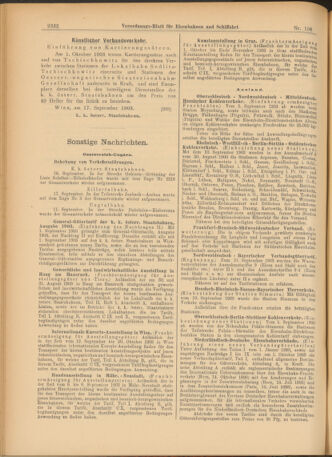 Verordnungs-Blatt für Eisenbahnen und Schiffahrt: Veröffentlichungen in Tarif- und Transport-Angelegenheiten 19030919 Seite: 8