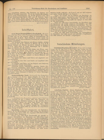 Verordnungs-Blatt für Eisenbahnen und Schiffahrt: Veröffentlichungen in Tarif- und Transport-Angelegenheiten 19030922 Seite: 3