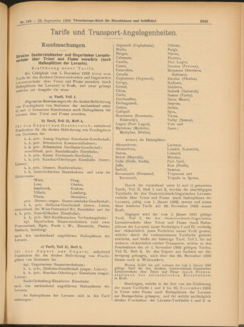 Verordnungs-Blatt für Eisenbahnen und Schiffahrt: Veröffentlichungen in Tarif- und Transport-Angelegenheiten 19030922 Seite: 5