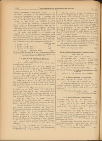 Verordnungs-Blatt für Eisenbahnen und Schiffahrt: Veröffentlichungen in Tarif- und Transport-Angelegenheiten 19030922 Seite: 6