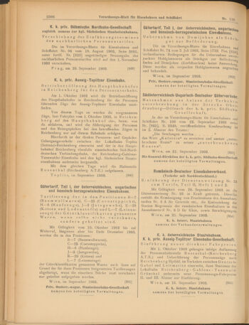 Verordnungs-Blatt für Eisenbahnen und Schiffahrt: Veröffentlichungen in Tarif- und Transport-Angelegenheiten 19030924 Seite: 6