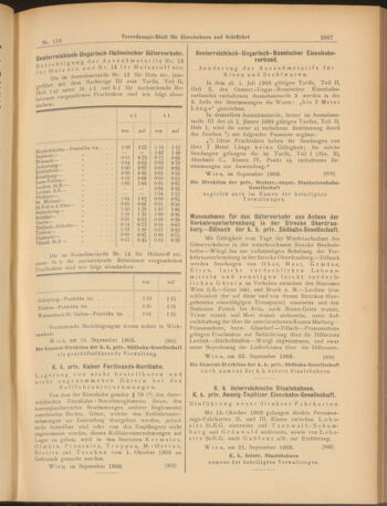 Verordnungs-Blatt für Eisenbahnen und Schiffahrt: Veröffentlichungen in Tarif- und Transport-Angelegenheiten 19030924 Seite: 7