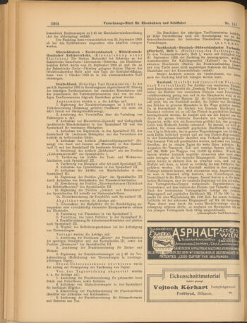 Verordnungs-Blatt für Eisenbahnen und Schiffahrt: Veröffentlichungen in Tarif- und Transport-Angelegenheiten 19030926 Seite: 8