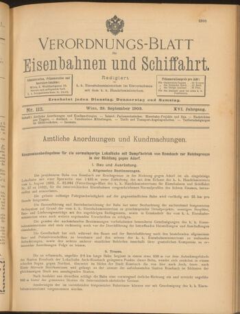 Verordnungs-Blatt für Eisenbahnen und Schiffahrt: Veröffentlichungen in Tarif- und Transport-Angelegenheiten