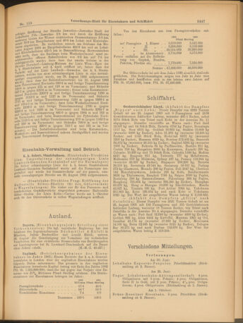 Verordnungs-Blatt für Eisenbahnen und Schiffahrt: Veröffentlichungen in Tarif- und Transport-Angelegenheiten 19031006 Seite: 3