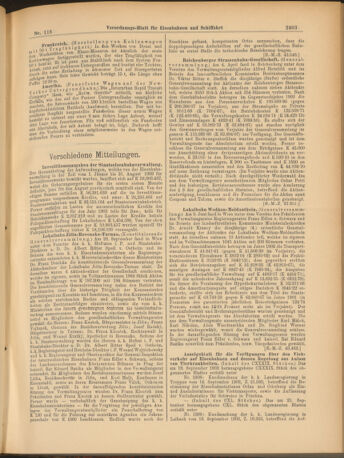 Verordnungs-Blatt für Eisenbahnen und Schiffahrt: Veröffentlichungen in Tarif- und Transport-Angelegenheiten 19031008 Seite: 3