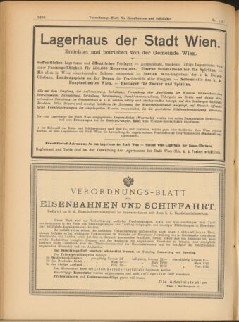 Verordnungs-Blatt für Eisenbahnen und Schiffahrt: Veröffentlichungen in Tarif- und Transport-Angelegenheiten 19031008 Seite: 6